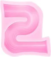 KONTONTY Geometric Candle Mold Shaped Candles Handmade Mold Candlestick Molds Candle Making Mold Candle Casting Molds Handmade Candle Die Wedding Candle Mold Cookie Molds Pink
