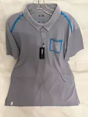Adidas Climacool Golf Polo Men’s XL Gray DIGMESH NWT