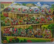 Melissa and Doug Number Train Wood Puzzle 0-20 Easy Grip New