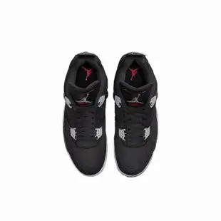 【NIKE 耐吉】Air Jordan 4 Retro SE Black canvas 黑色 黑灰 復古 籃球鞋 男鞋 DH7138-006