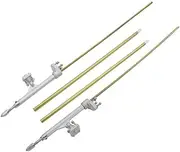 Toy Accessories 4.76mm 3/16" Flexible Drive Shaft Strut Flex Cable 520mm Left Right Hand CW CCW Compatible with RC Boat Speed Catamaran CAT