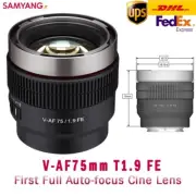Samyang V-AF75mm T1.9 FE Full Autofocus Cine Lens for Sony E A9 A9II A7RIV A7RII