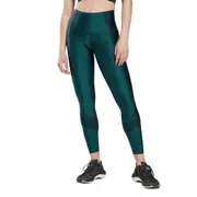 Reebok Shiny Yoga Pose Scribble High-Rise Leggings Forest Green Women Sports
