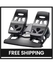 Thrustmaster TFRP Rudder Pedals | Pro Flight Sim Precision for PC