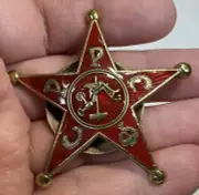 Red Commander's Star Replica Handmade Brass replica