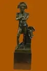 French Commander Napoleon Bonaparte Military Bronze Statue Home Art Deco Figure