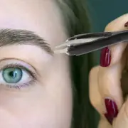 Elastic Eyebrow Tweezer Automatic Retractable Clip Tweezers for Women