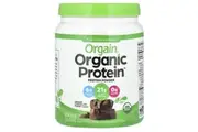 Orgain, Organic Protein Powder, Plant Based, Creamy Chocolate Fudge, 1.02 lb (462 g)