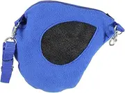 Ｂｅｓｇａ Hamster Travel Carrier Shoulder Bag Comfortable Modern Supplies Handbag Holder for Traveling Outdoor Picnic Camping Chipmunk, Blue