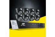 UL-tech CCTV Security System 8CH DVR 8 Cameras 1TB Hard Drive