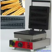 Waffle Machine Maker Lolly Hot Dog 4 Pieces For Restaurant Coffee Donut Bar Shop