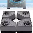 4Pcs Anti-Vibration Pads for Washer, Prevents Noise & Movement, Increases Height