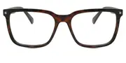 Polaroid PLD D436 086 Men's Glasses Tortoiseshell Size 55 - Private Health Rebate - Blue Light Block Available