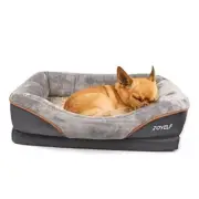 Memory Foam Dog Bed Small Orthopedic Dog Bed & Sofa with Small-27"x20"