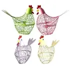 Food Storage Organizer Fruits Rack Living Room Decor Multipurpose Chicken Wire
