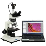 OMAX 40X-1500X 9MP Digital Polarizing Trinocular Microscope with Bertrand Lens