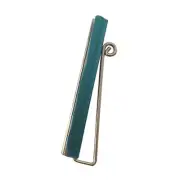 75mm Bifold Money Clip Wallet Spring Clamp Cash Check Holder