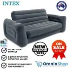 Intex 2x2.2m Inflatable Pull Out Sofa Bed Inflatable Couch Inflatable Futon Sofa