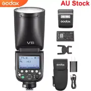Godox V1Pro-S TTL HSS Round Head Flash with External Flash SU-1 For Sony Camera