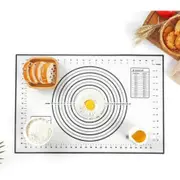 Non-Stick Silicone Baking Mat Rolling Black