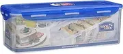 Lock & Lock HPL849T Classic Bread Box Rectangular Food Container w/Sandwich Keeper, 5.0L