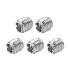 Thread Knurled Nuts Threaded Inserts G3/8 Thread Stainless Steel For Beer Tap