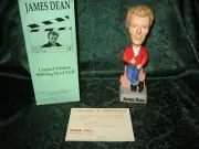 Sam's Bobblehead .. James Dean.. Very Rare ..."Coolest Actor To Ever Live."