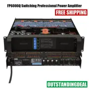 FP6000Q Switching Professional Power Amplifier with 4-channel PA Speakers ot25