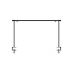 <BUMPER®> SLOWER - TABLE CLAMP RAM 可拆卸式掛物架