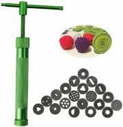 Stainless Steel Clay Extruder Sugar Paste Extruder Cake Fondant Decorating To...