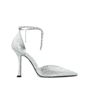 [Jimmy Choo] Jimmy Choo-Scarpe Argento-Donna 38.5 IT