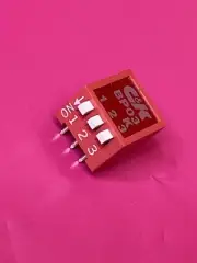 C&K (46 Count) BP03KE 3 POS Thru-Hole SWITCH SLIDE DIP SPST 100MA 5V