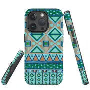 For iPhone 15 Pro Max Case, Shielding Cover, Bohemian Pattern