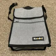 KNODEL Car Trash Can Waterproof Garbage Bag with Lid Adjustable Straps NEW