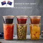 Transprent Food Container Tea Grains Snacks Storage Kitchen Storage Tight Jar