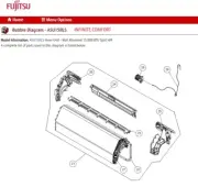 FUJITSU K9317820097 EVAPORATOR TA-AS7~12RLF HYHCRC HCRC
