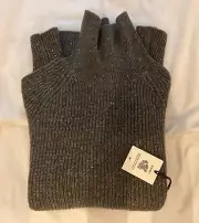 NWT THE NORMAL BRAND Men's Seawool Nep Turtleneck in Grey XL