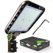 200W LED Parking Lot Light, 30000LM Dusk to Dawn Photocell Street Light,Adjus...