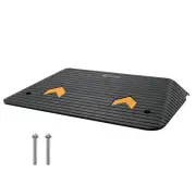 Rubber Threshold Ramp 8.9cm Rise Non Slip Surface 1 Channel 15 Tons Load