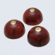 4pcs 33mm Rosewood Speaker Shock Spikes Pads Isolation Stand Feet Damping Nail