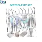 Septoplasty Set For Surgery to Correct Deviated Septum Nasal Instruments 60 Pcs