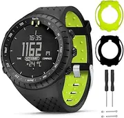 [T-BLUER] Watch Strap Compatible for Suunto Core,Silicone Replacement Strap Bracelet Accessory and Full Cover Protector Case for Suunto Core Smart Watch