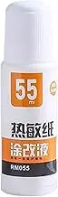 Thermal Paper Correction Fluid | 55ml Handwriting Elimination Liquid | Drying Courier Information Cover | Anti Peeling Thermal Paper Eraser for Men Women Youth Office School