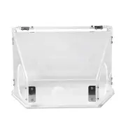 Blue Zoo Acrylic Grinding Dust Box Dustproof Cover Clear Polisher Dust Box Portable Dust Case For Sanding Polishing