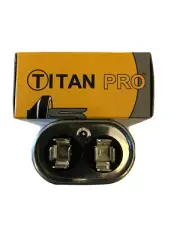 Titan Pro 5mfd oval run capacitor