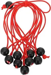 WHAMVOX Outdoor Fishing Essential 10pcs Multi-Function Balls Cords Strong Fixing Balls Strap for Secure Tying