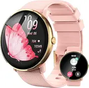 Smart Watch for Women - 1.43" AMOLED Display Smartwatch with Call Function, 111+ Sports, Notification, IP68 Waterproof, Fitness Watch with Heart Rate SpO2 Sleep Monitor Step Counter for Android iOS