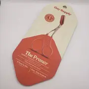 Guy Supply The Pruner Eyebrow Trimmer Scissors w/ Comb Hair Removal Trim Orange