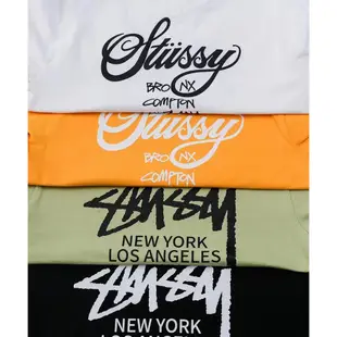 STUSSY WORLD TOUR CREW 世界巡迴 長袖 圓領T恤 大學T 男女 情侶款 薄款