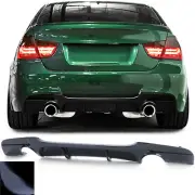 For BMW 3er E90 E91 335d 335i 2005-2012 Rear Diffuser Black Gloss